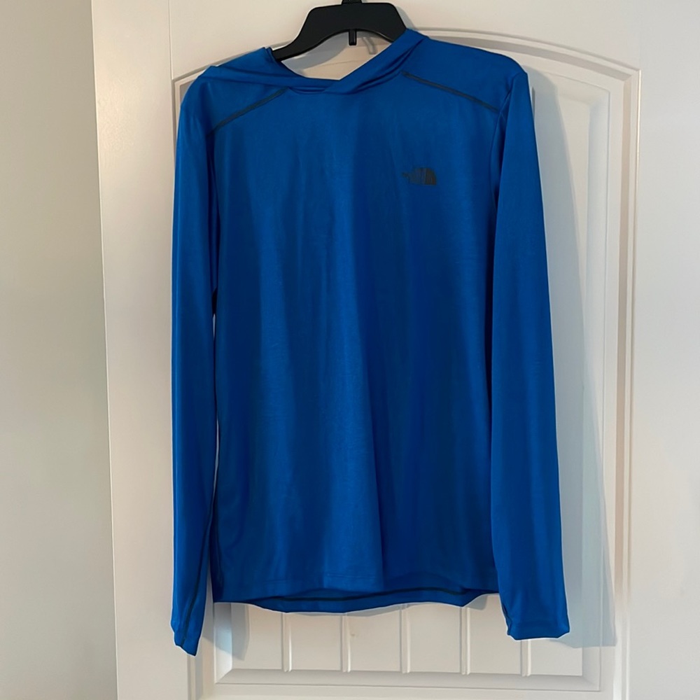 North Face Reactor Men’s Training Hoodie, Blue, M